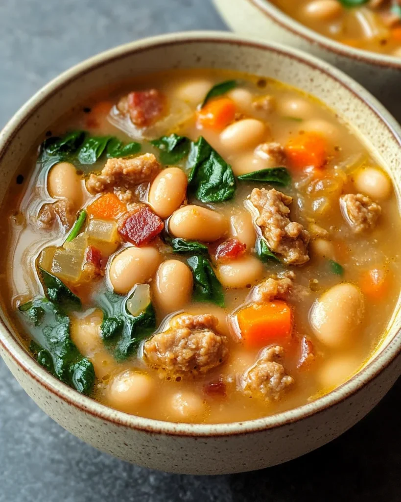 Italian Sausage White Bean Soup