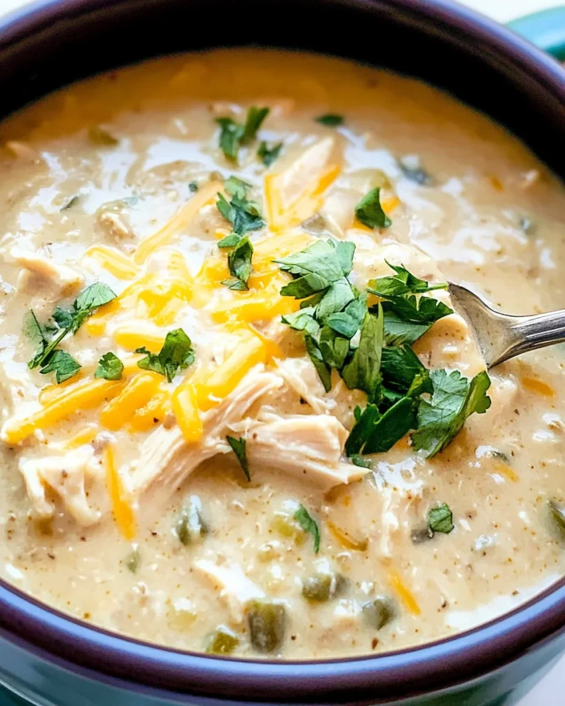 Keto White Chicken Chili