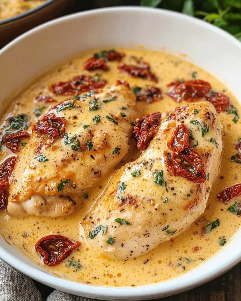 Marry Me Chicken (In a Sun-Dried Tomato Cream Sauce)