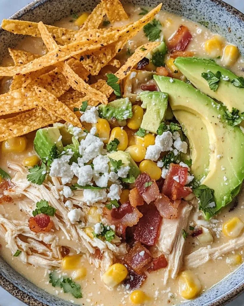 Mexican Street Corn White Chicken Chili