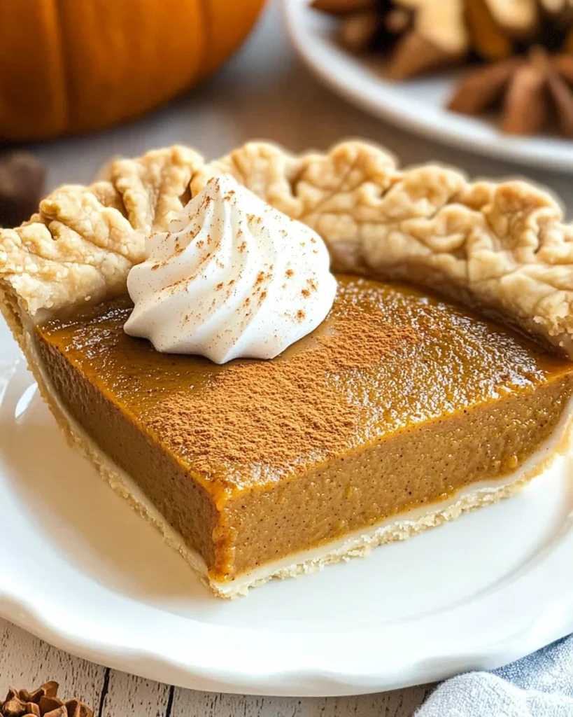Pumpkin Pie Recipe