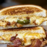 Roasted Jalapeño Popper Grilled Cheese