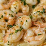 Shrimp Scampi Pasta Bake