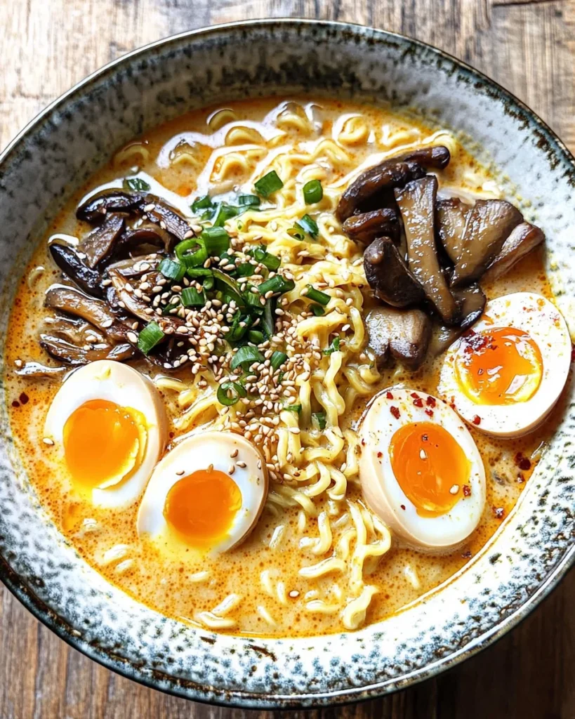 Spicy Coconut Curry Ramen