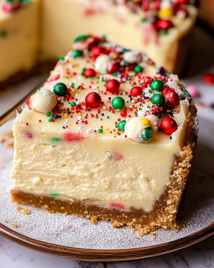 Sugar Cookie Cheesecake
