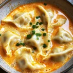 Thai Coconut Curry Dumpling Soup